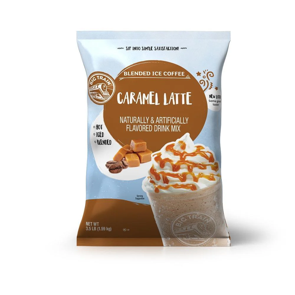 Big Train Caramel Blended Iced Coffee (3.5lb Bag)