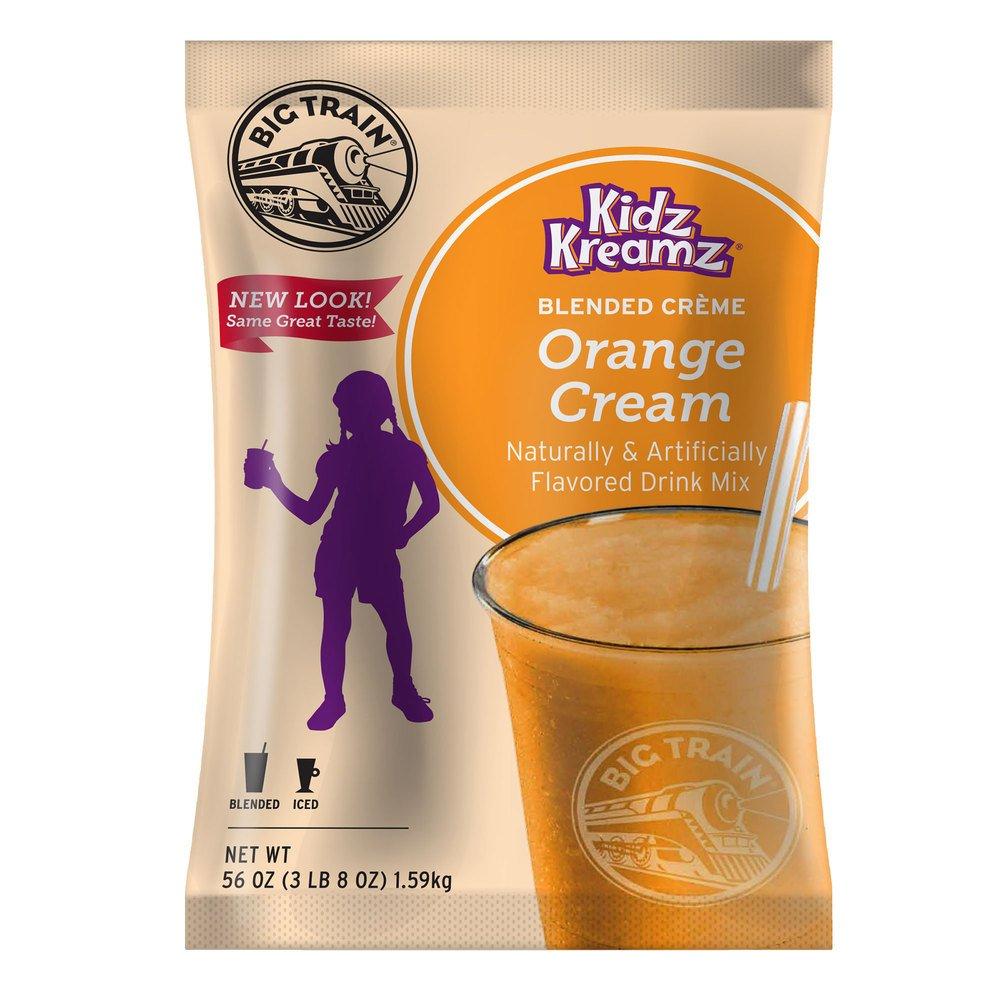 Big Train Orange Cream Kidz Kreamz Frappe Mix (3.5lb Bag) - Image 2