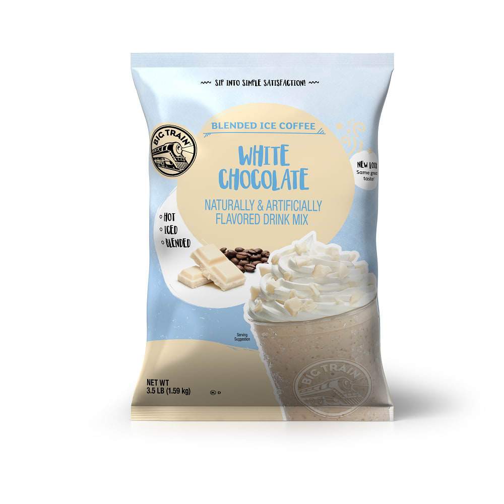 Big Train White Chocolate Latte Blended Iced Coffee (3.5lb Bag)