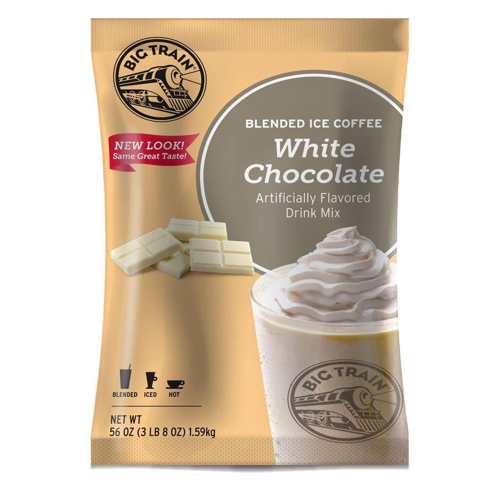 Big Train White Chocolate Latte Blended Iced Coffee (3.5lb Bag) - Image 2