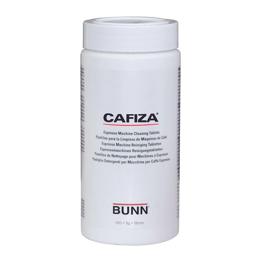 BUNN CLEANING TABLETS, CAFIZA 100 CT