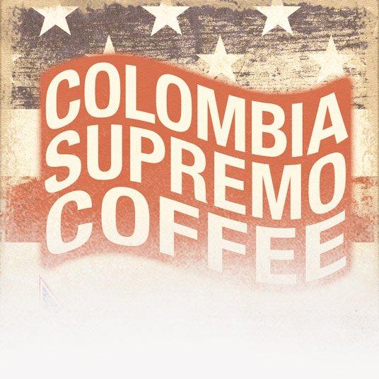 Colombia Supremo Coffee (Patriotic Theme)