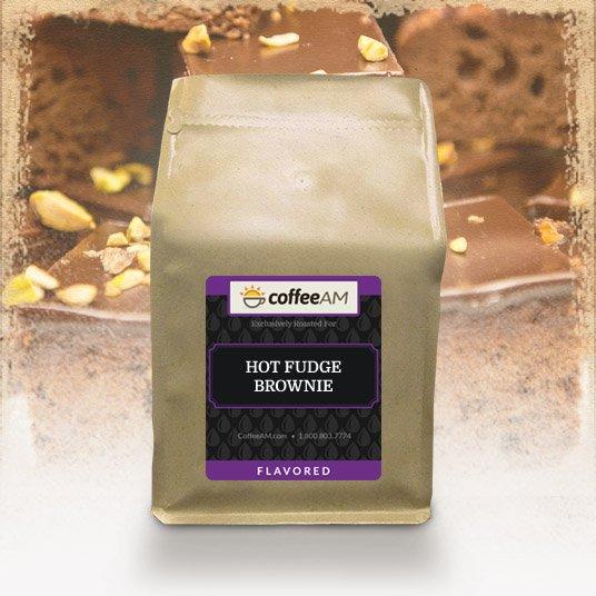 Hot Fudge Brownie Flavored Coffee