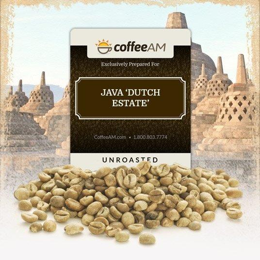 Java Dutch Estate Green Coffee
