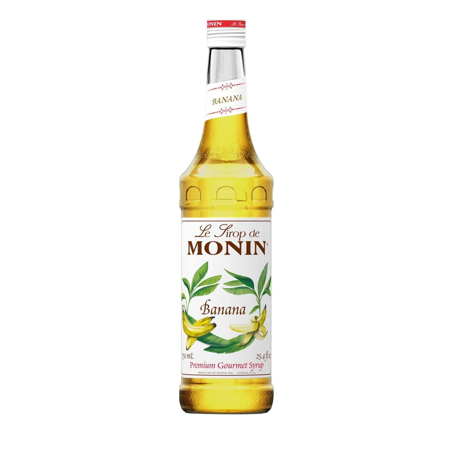 Monin Banana Coffee Syrup, 750 ml