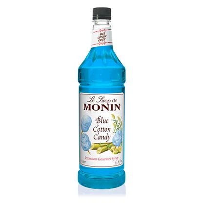 Monin Blue Cotton Candy Syrup 1L