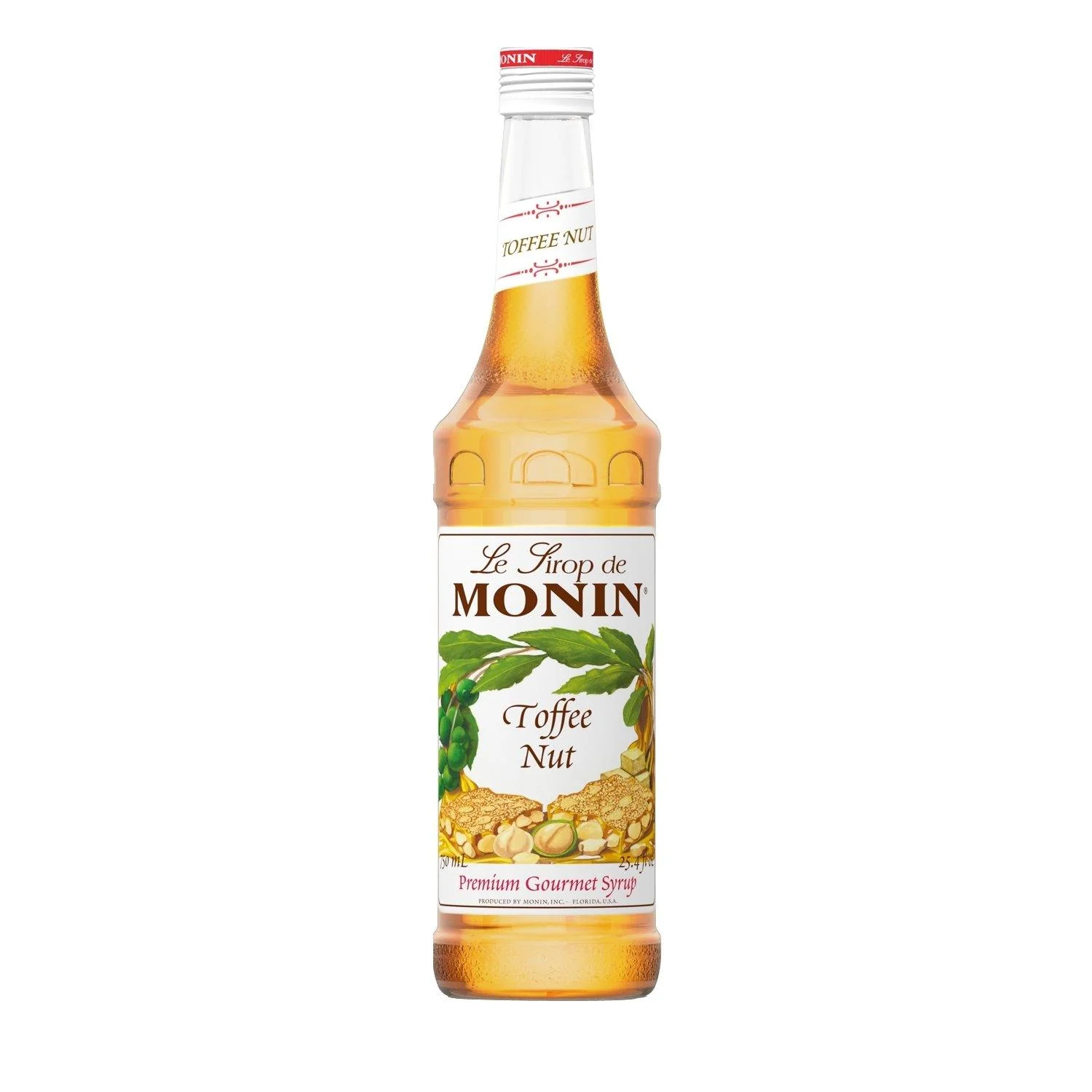 Monin Toffee Nut Coffee Syrup, 750 ml