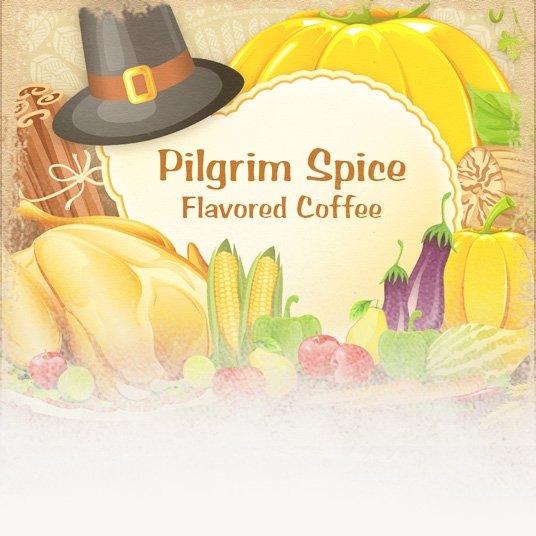 Pilgrim Spice Flavored Coffee (Thanksgiving Theme)