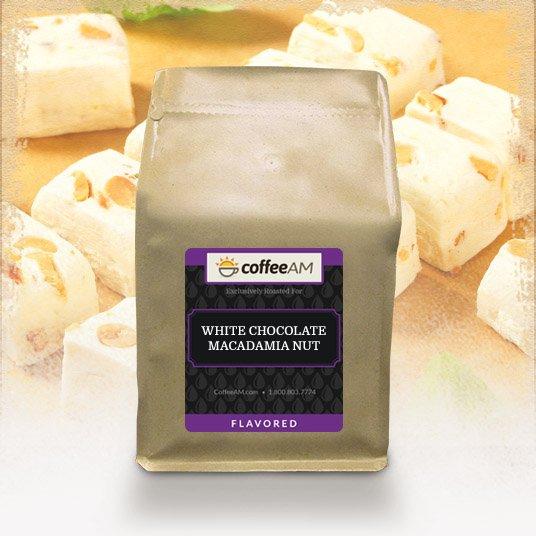 White Chocolate Macadamia Nut Flavored Coffee